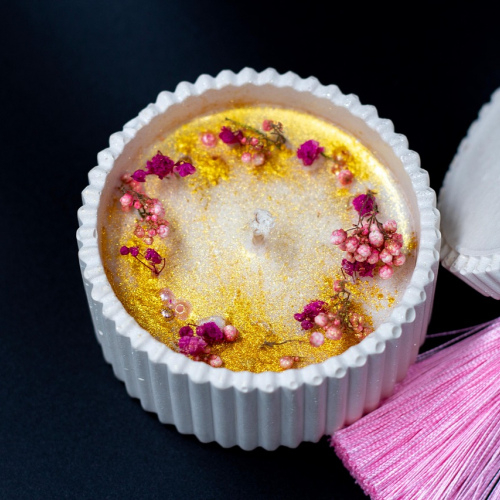 Lavendel & Vanille Sojawachs Duftkerze